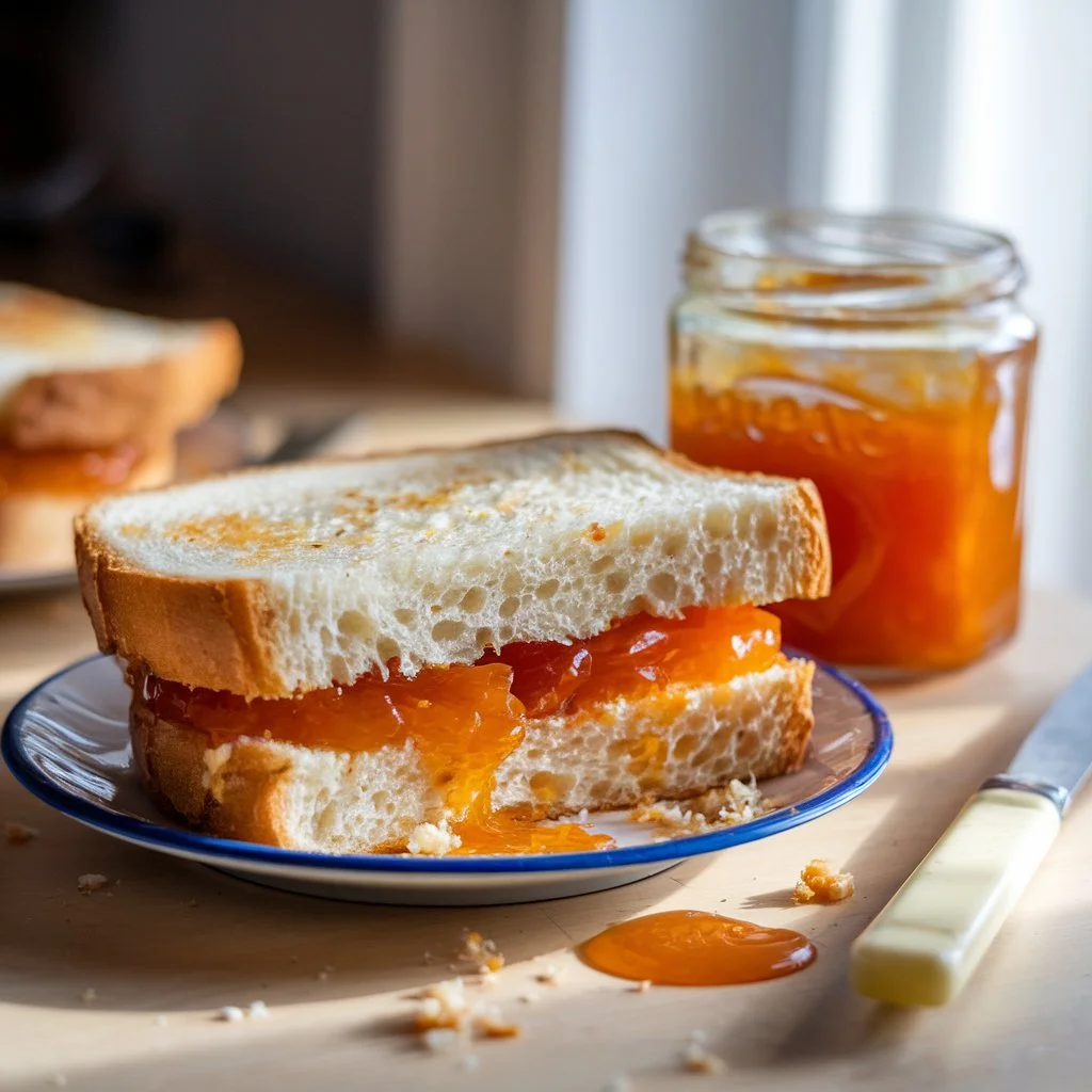 A Danish marmalade sandwich.