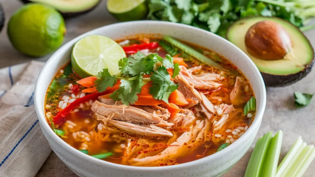 Chopt Spicy Chicken Soup Recipe with Rice