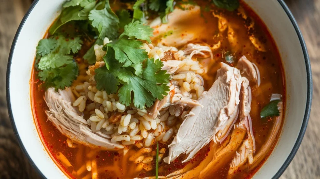 Chopt Spicy Chicken Soup Recipe with Rice