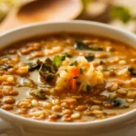 Lentil and Rice Soup