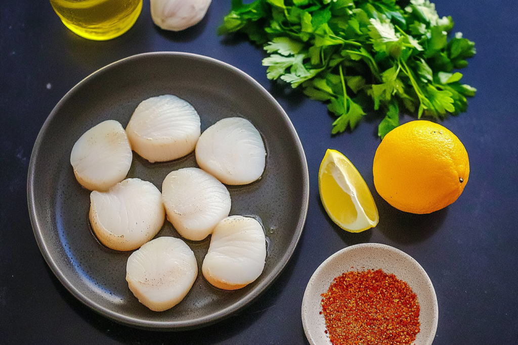 Seared Scallops Ingredients