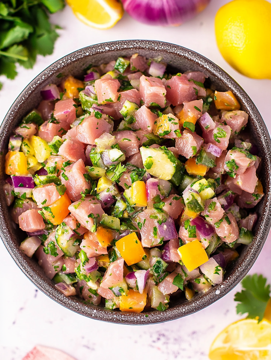 Tuna Ceviche Recipe