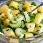 Pineapple Cucumber Salad